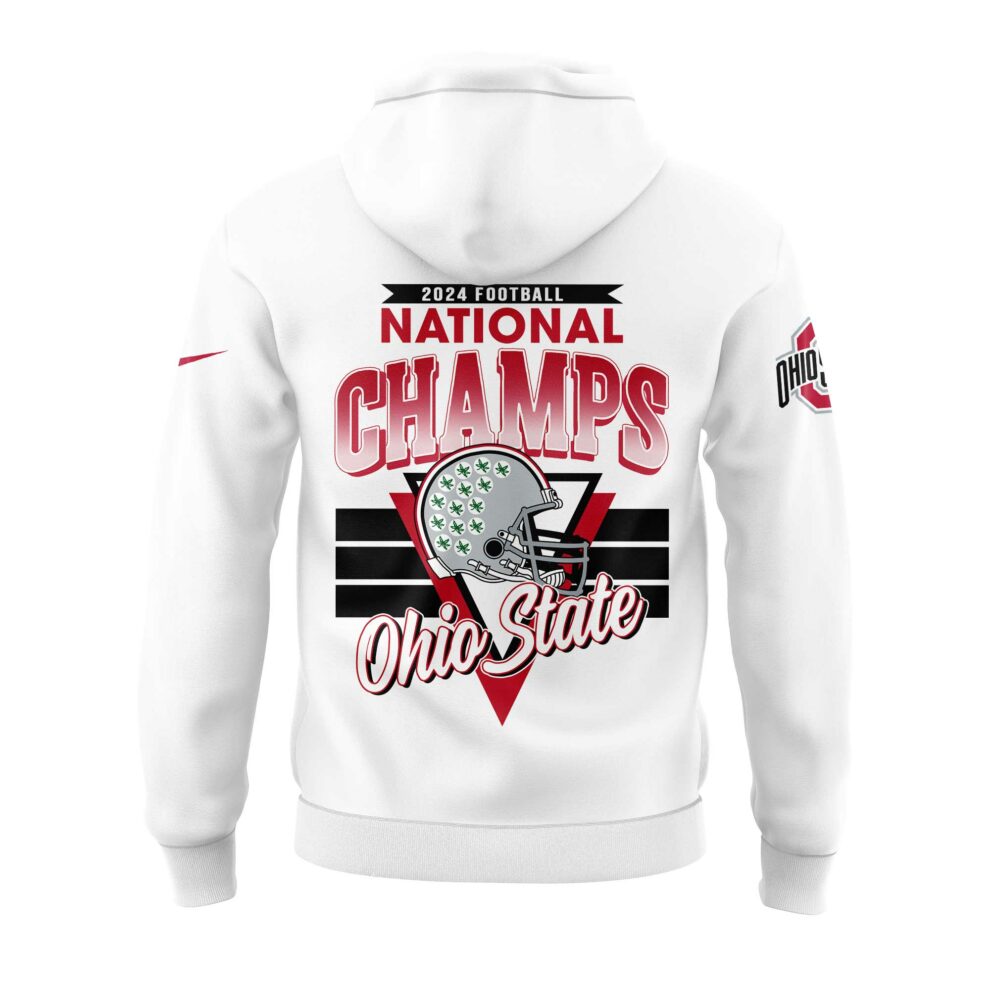 Ohio State Football College Football Playoff National Champions Whrite Hoodie