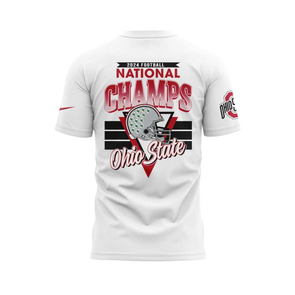 Ohio State Football College Football Playoff National Champions Whrite T-shirt