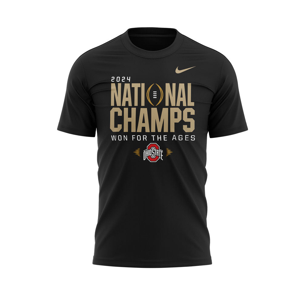 Ohio State Football College Football Playoff National Champions Black T-shirt