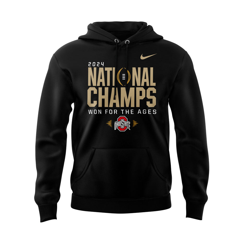 Ohio State Football College Football Playoff National Champions Black Hoodie