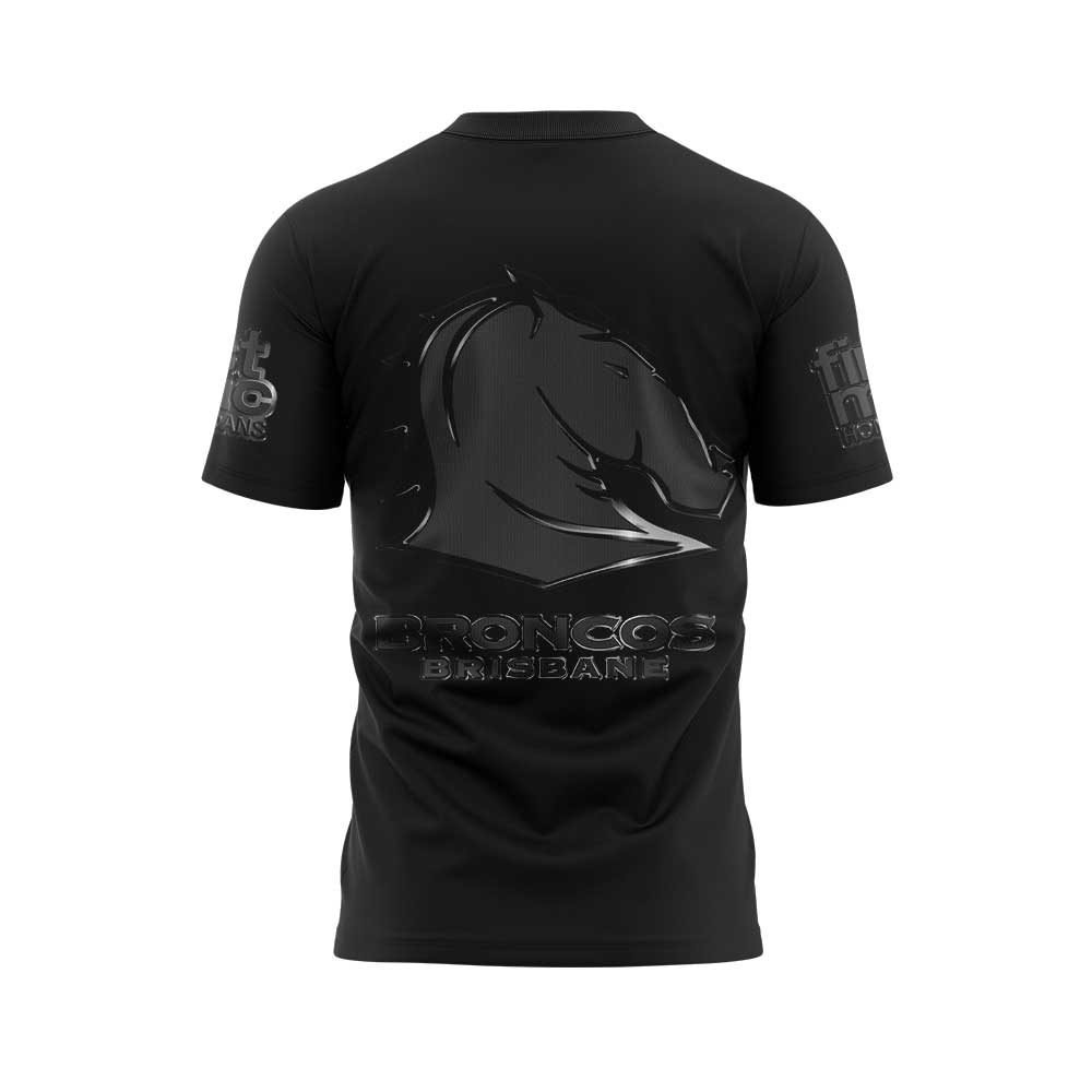 Limited Brisbane Broncos Our 2025 Black Uniform Jersey