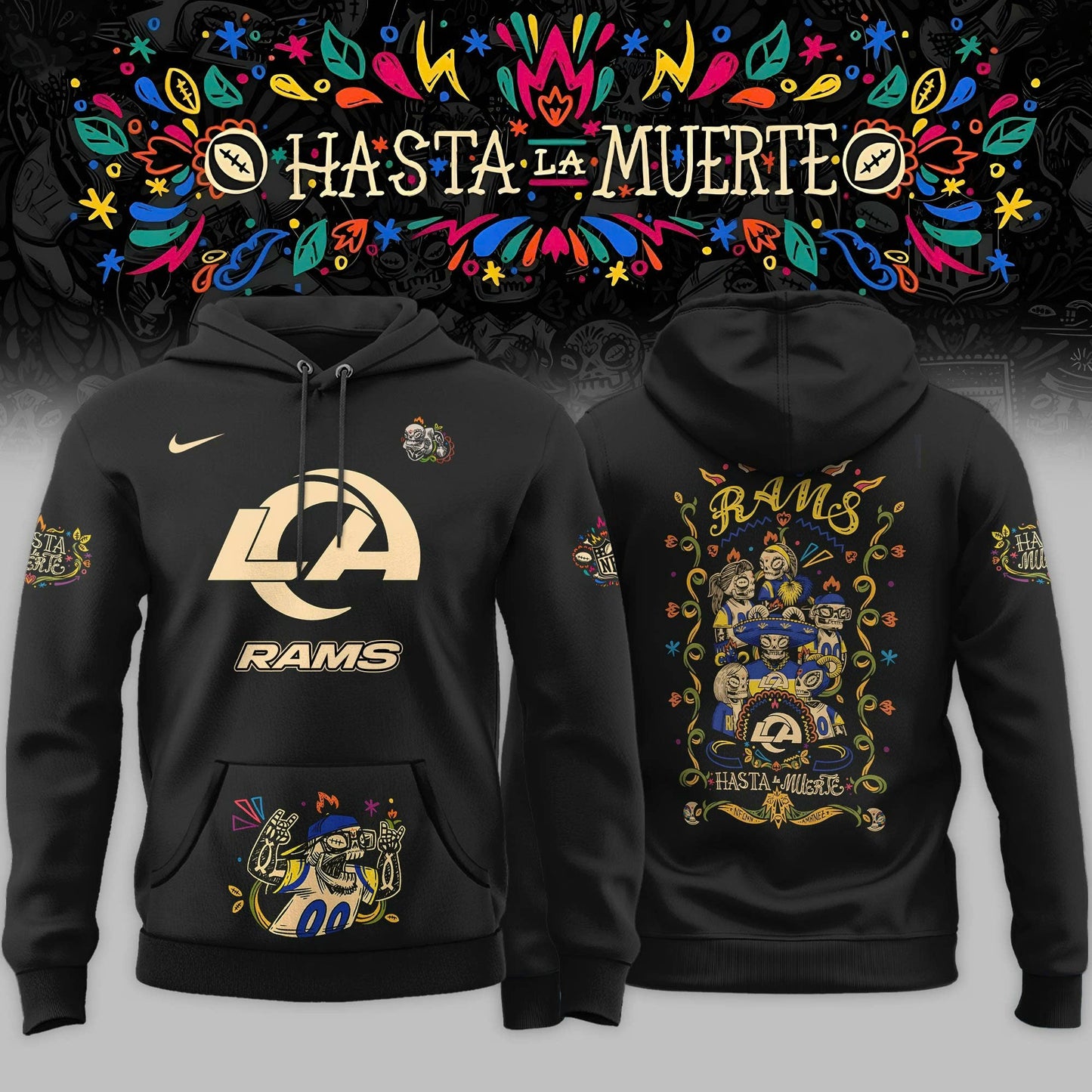 NFL x Hasta la Muerte 2025 Special Editions Hoodie