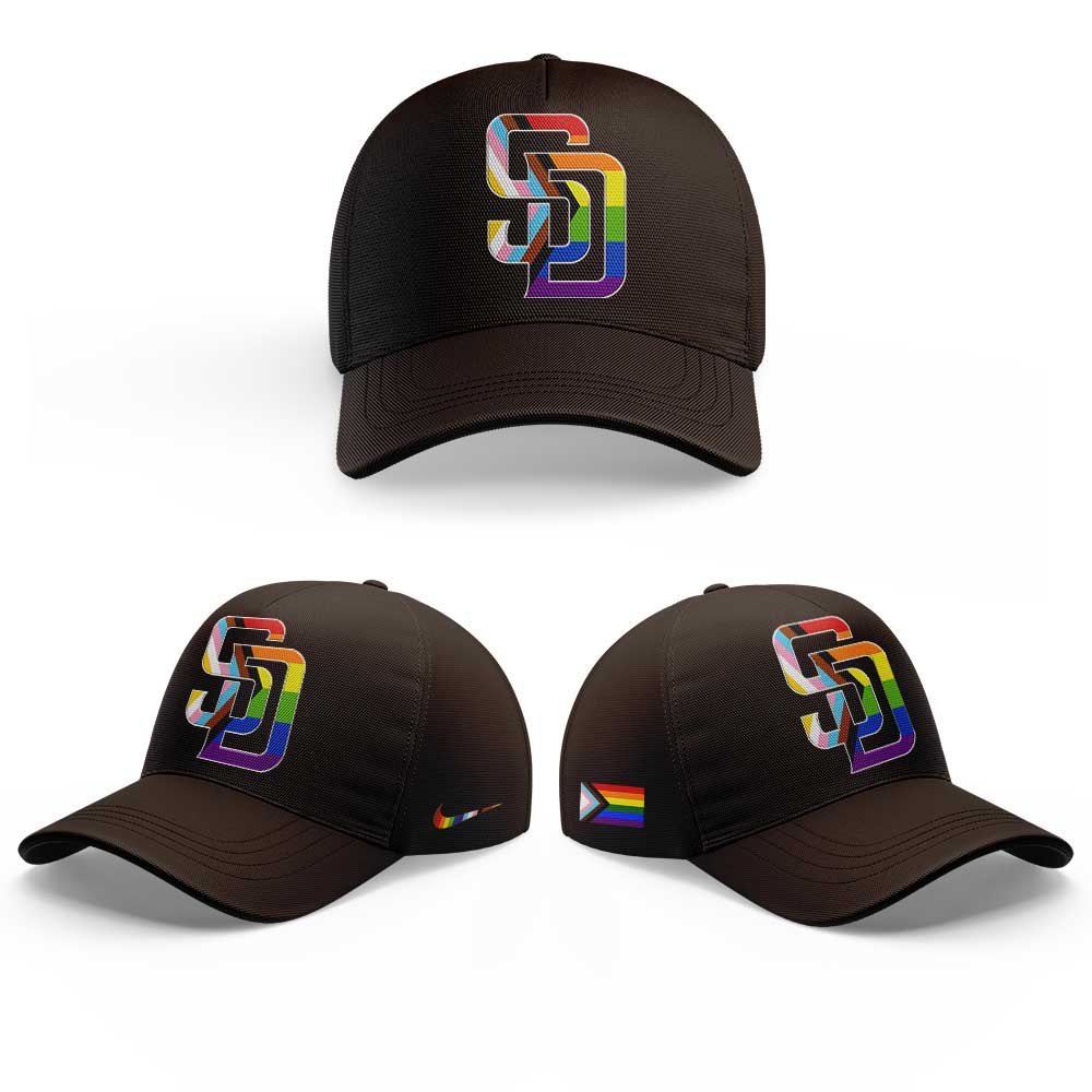 Limited Edition San Diego Padres LGBT Pride Night New Jersey