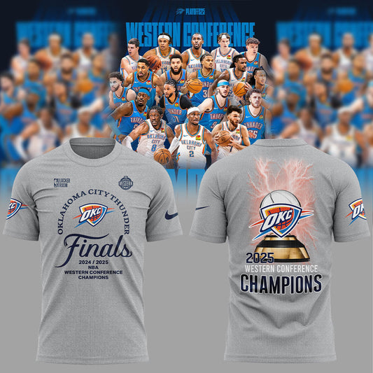 Oklahoma City Thunder WESTERN CONFERENCE CHAMPS Tshirt