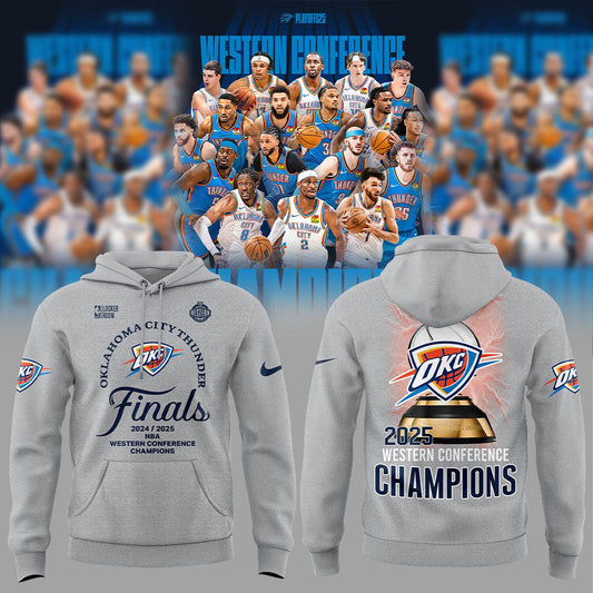 Oklahoma City Thunder WESTERN CONFERENCE CHAMPS Hoodie