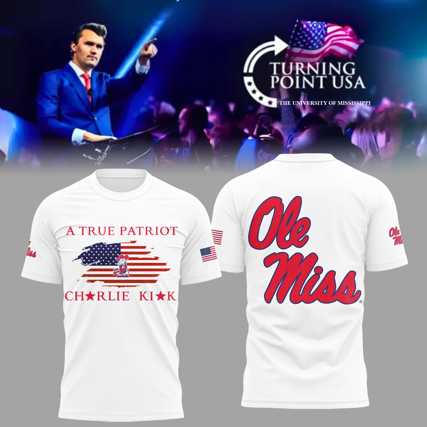 Limited Edition Louisiana State University x Turning Point USA T-Shirt
