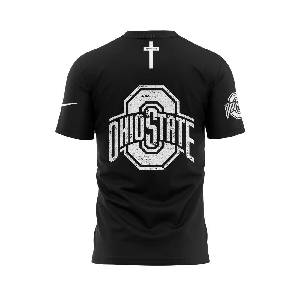 Limited Edition Ohio State Football Got Jesus? Black Shirt