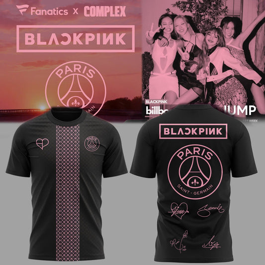 PSG x BLACKPINK Limited Edition 2025 New T-SHIRT