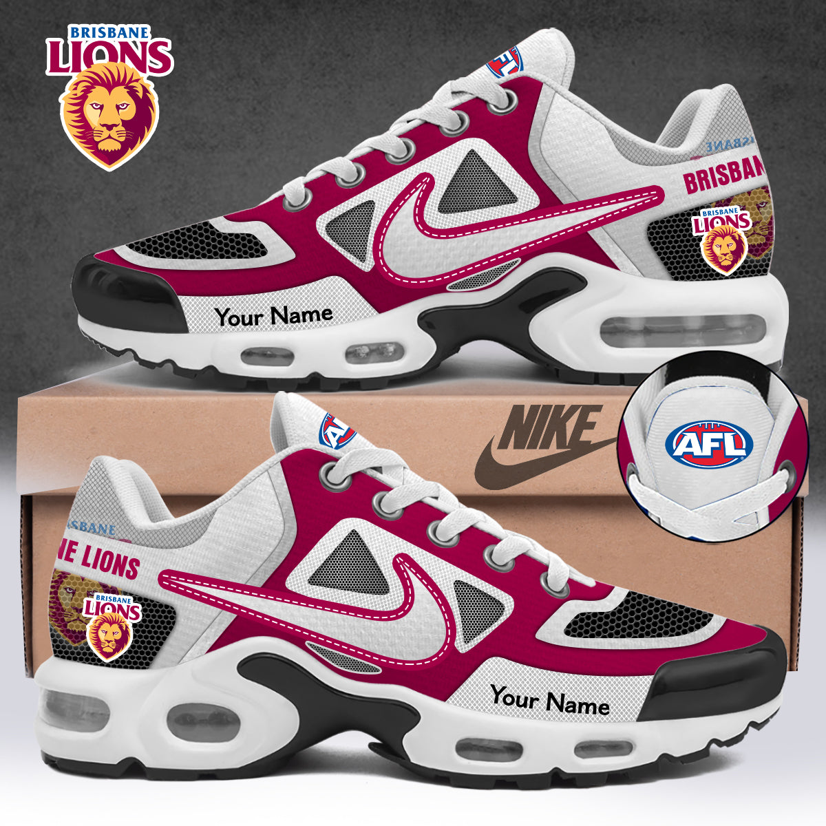 Brisbane Lions – AFL 2025 Champions New Shoes