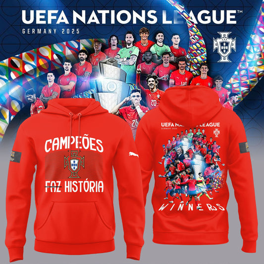 Portugal Champions UEFA Nations League 2025 Hoodie Limited Edition Hoodie