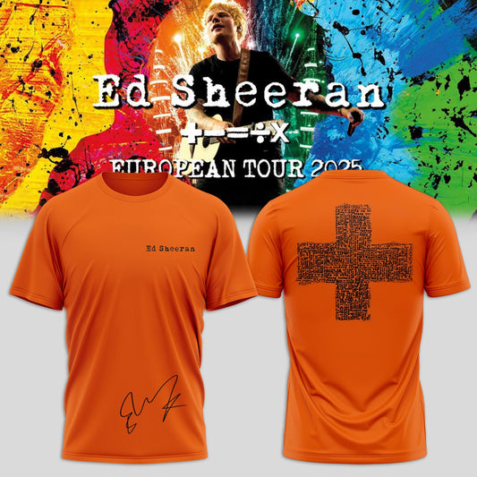 Ed Sheeran _ The +−=÷× Tour Shirt 2025