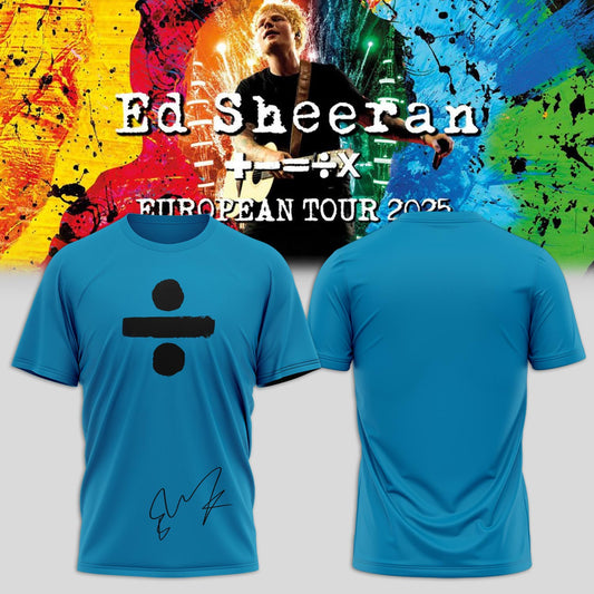 Ed Sheeran _ The +−=÷× Tour Shirt 2025