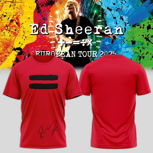 Ed Sheeran _ The +−=÷× Tour Shirt 2025