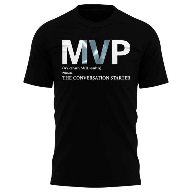 Unisex Las Vegas Aces A’ja Wilson Playa Society Black 2025 WNBA MVP T-Shirt