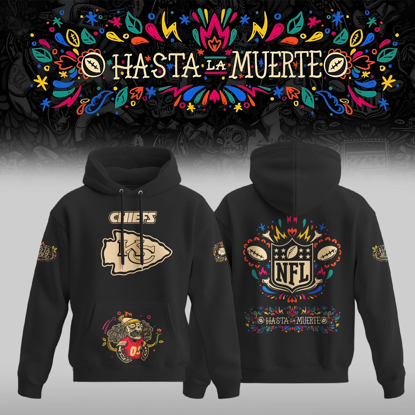 NFL x Hasta la Muerte 2025 Special Editions Hoodie V2