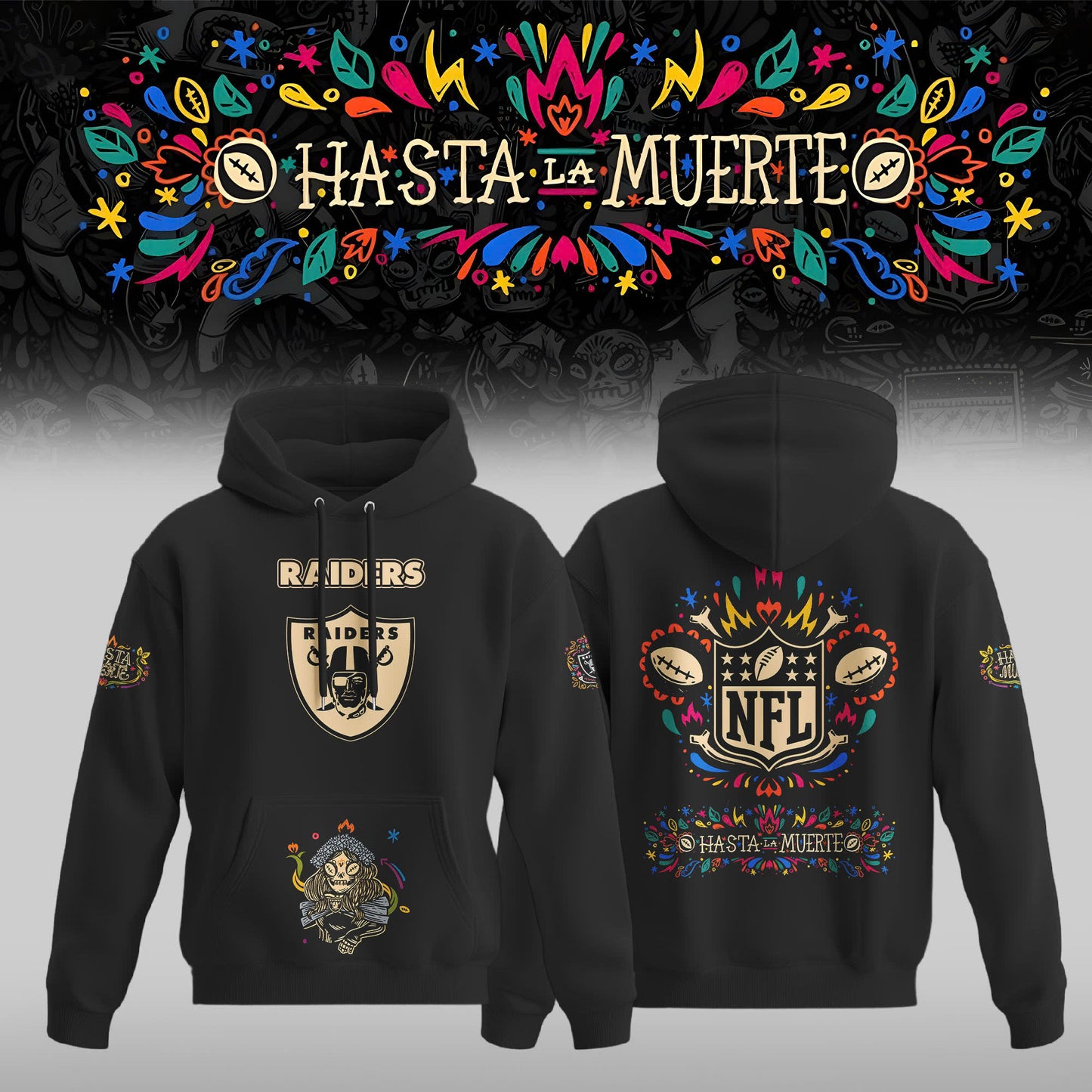 NFL x Hasta la Muerte 2025 Special Editions Hoodie V2