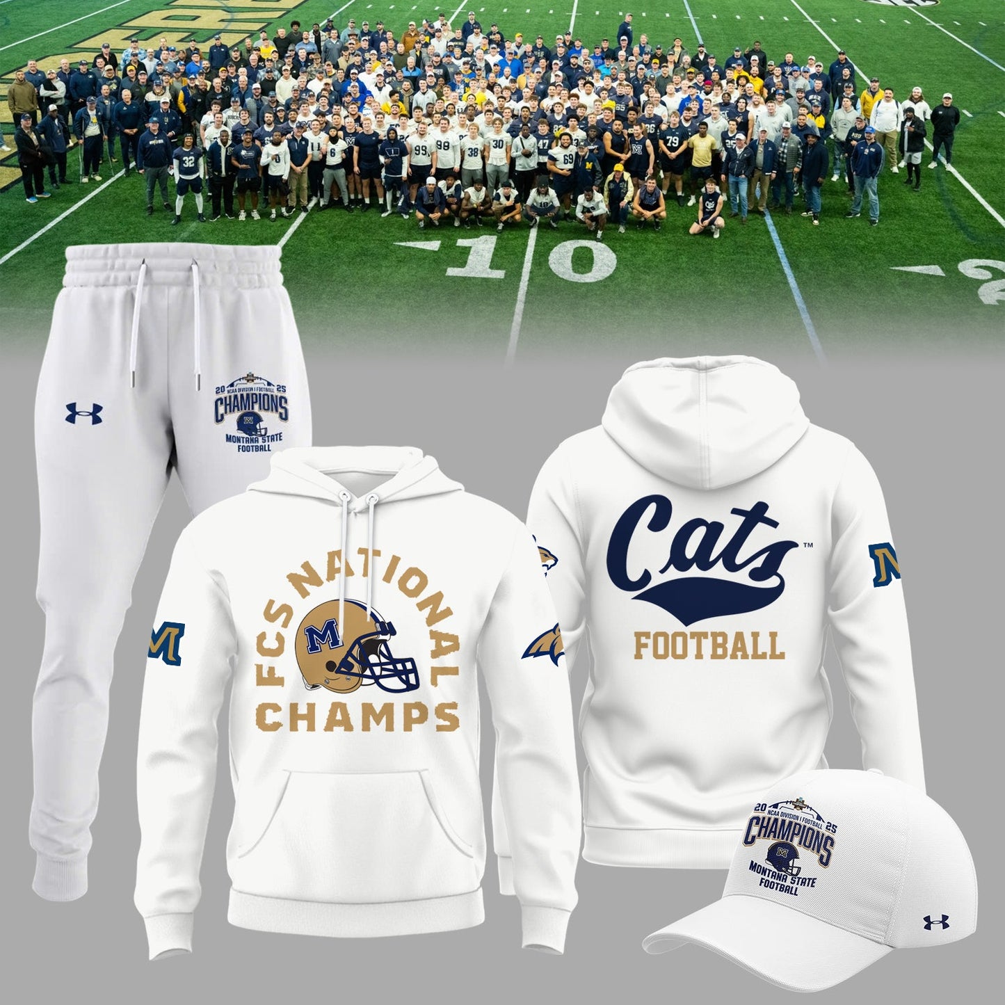 Limited Edition MSU Champions 2026 FCS Hoodie