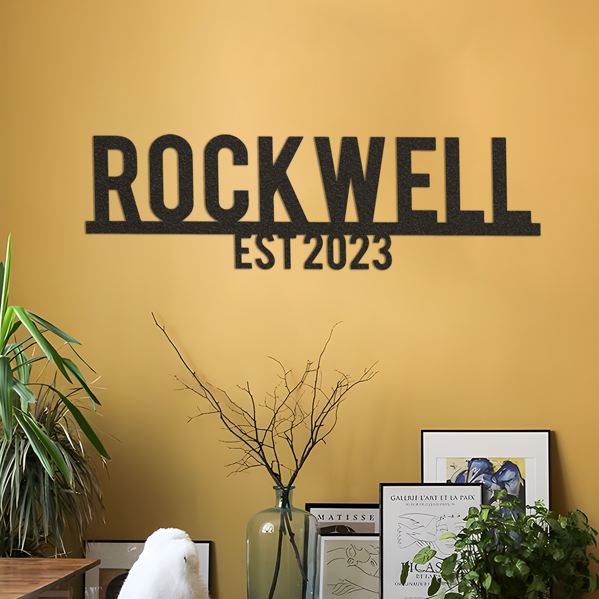 Metal Name Sign, Custom Metal Sign, Metal Name Sign, Custom Name Sign, Family Name Sign, Metal Family Sign, Home Decor, Backyard Sign