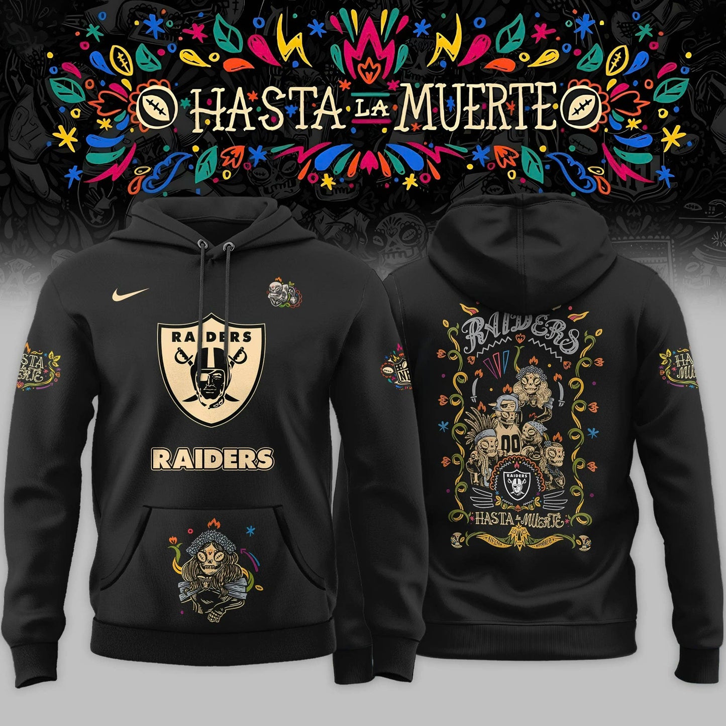 NFL x Hasta la Muerte 2025 Special Editions Hoodie