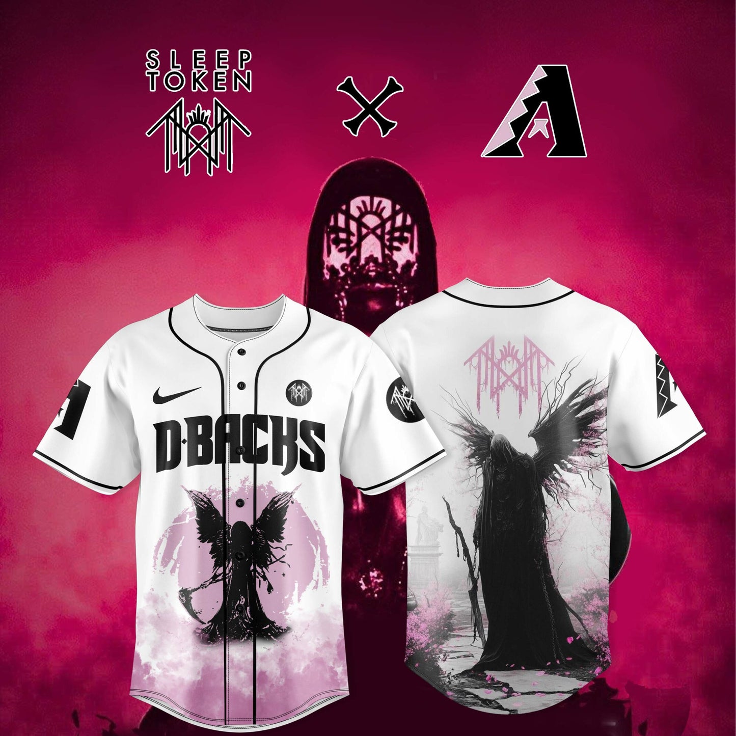 Arizona Diamondbacks X Sleep Token: Even in Arcadia Tour Merch