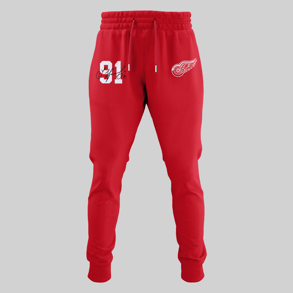 Limited Edition Red Wings Forever Sergei Fedorov 2025 Hoodie