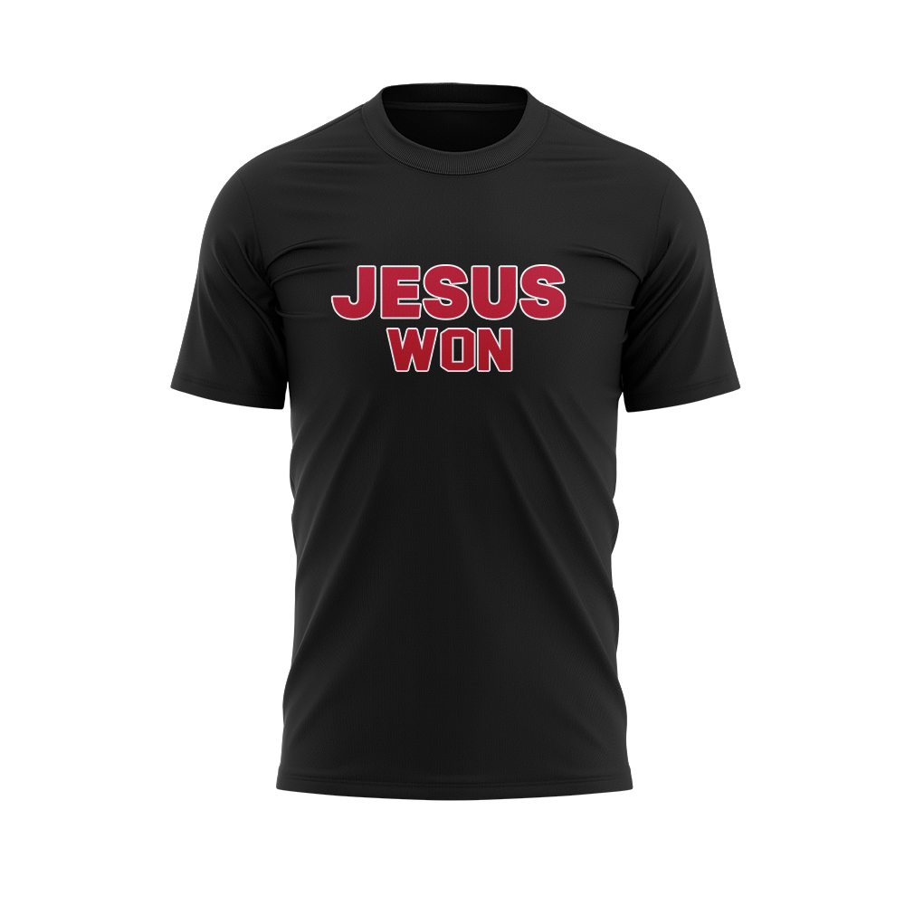 Ohio State Buckeyes Jesus Won Limited Edition Black Shirt
