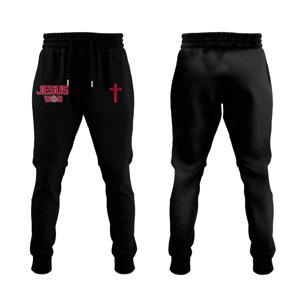 Ohio State Buckeyes Jesus Won Limited Edition Black Shirt