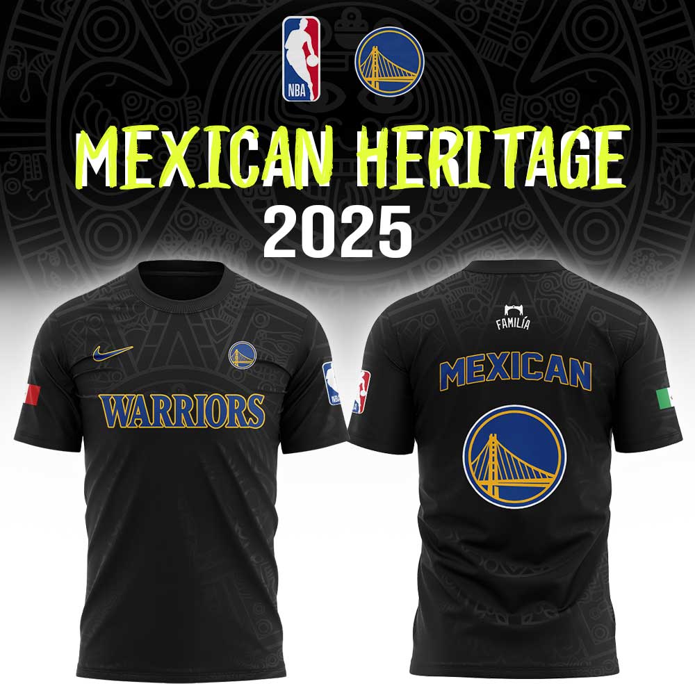 Golden State Warriors Mexican Heritage Combo Shirt