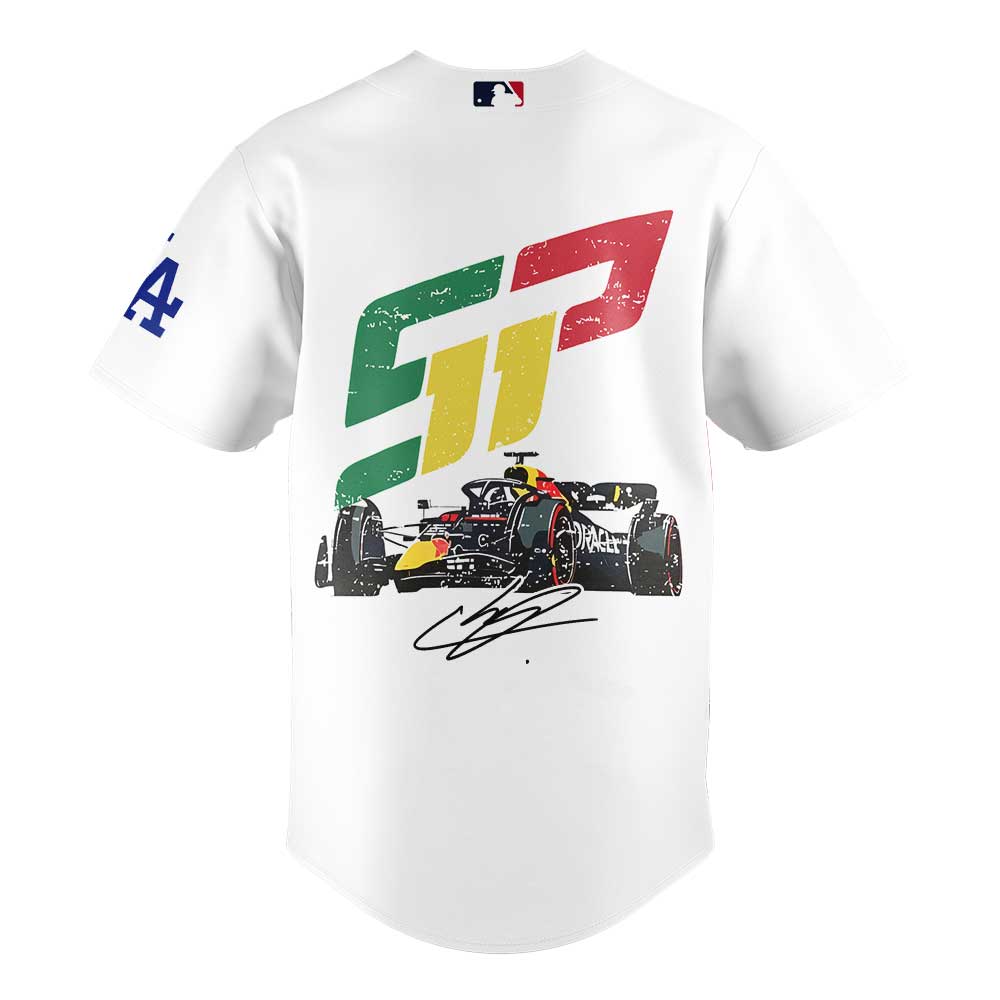 L.A Dodgers x Checo Pérez 11 Cadillac Formula Combo Jersey