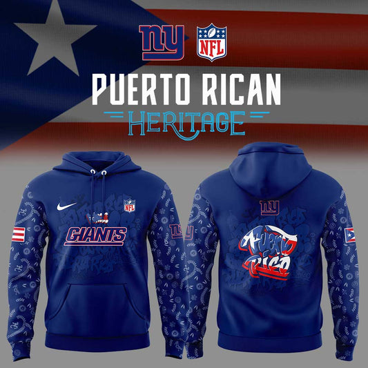 NY.Giants Puerto Rican Heritage Combo Hoodie