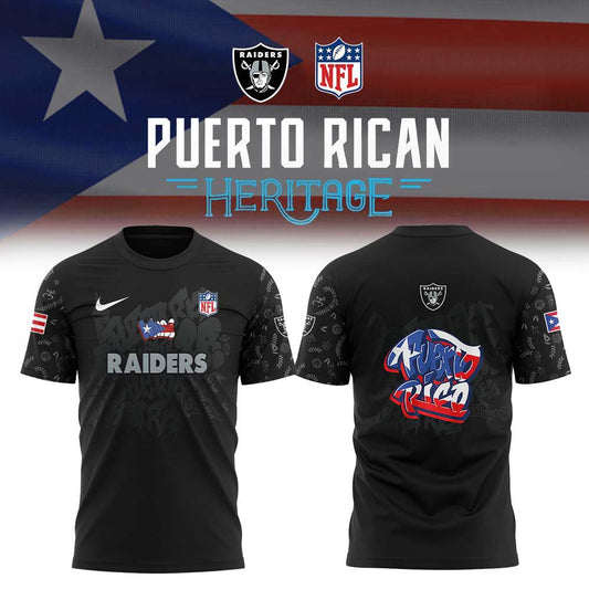 LV.Raiders Puerto Rican Heritage Combo Shirt