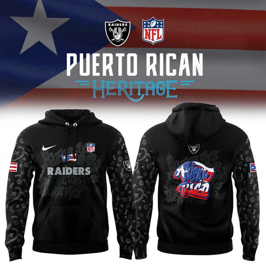 LV.Raiders Puerto Rican Heritage Combo Hoodie