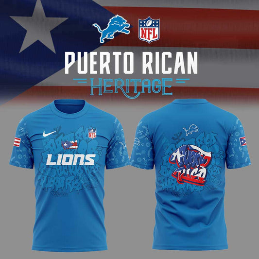 D.Lions Puerto Rican Heritage Combo Shirt
