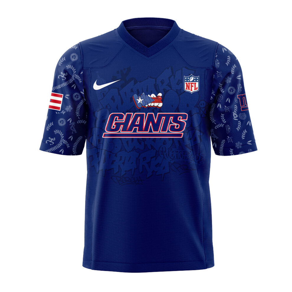 NY.Giants Puerto Rican Heritage Football Jersey