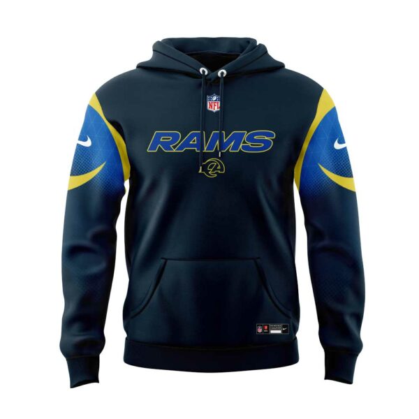 Limited Editon LA.Rams New Rivalries Mid Night Mod Uniform 2025 Hoodie