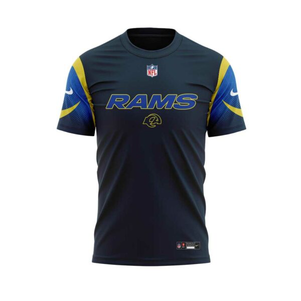 Limited Editon LA.Rams New Rivalries Mid Night Mod Uniform 2025 Shirt