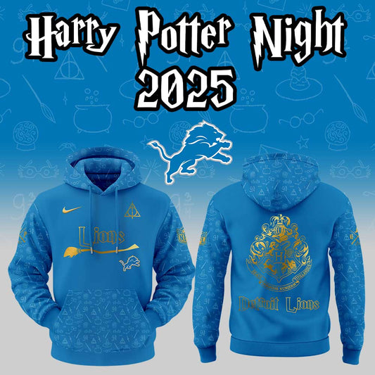 D.Lions Harry Potter Hogwarts Limited Edition Gold Hoodie