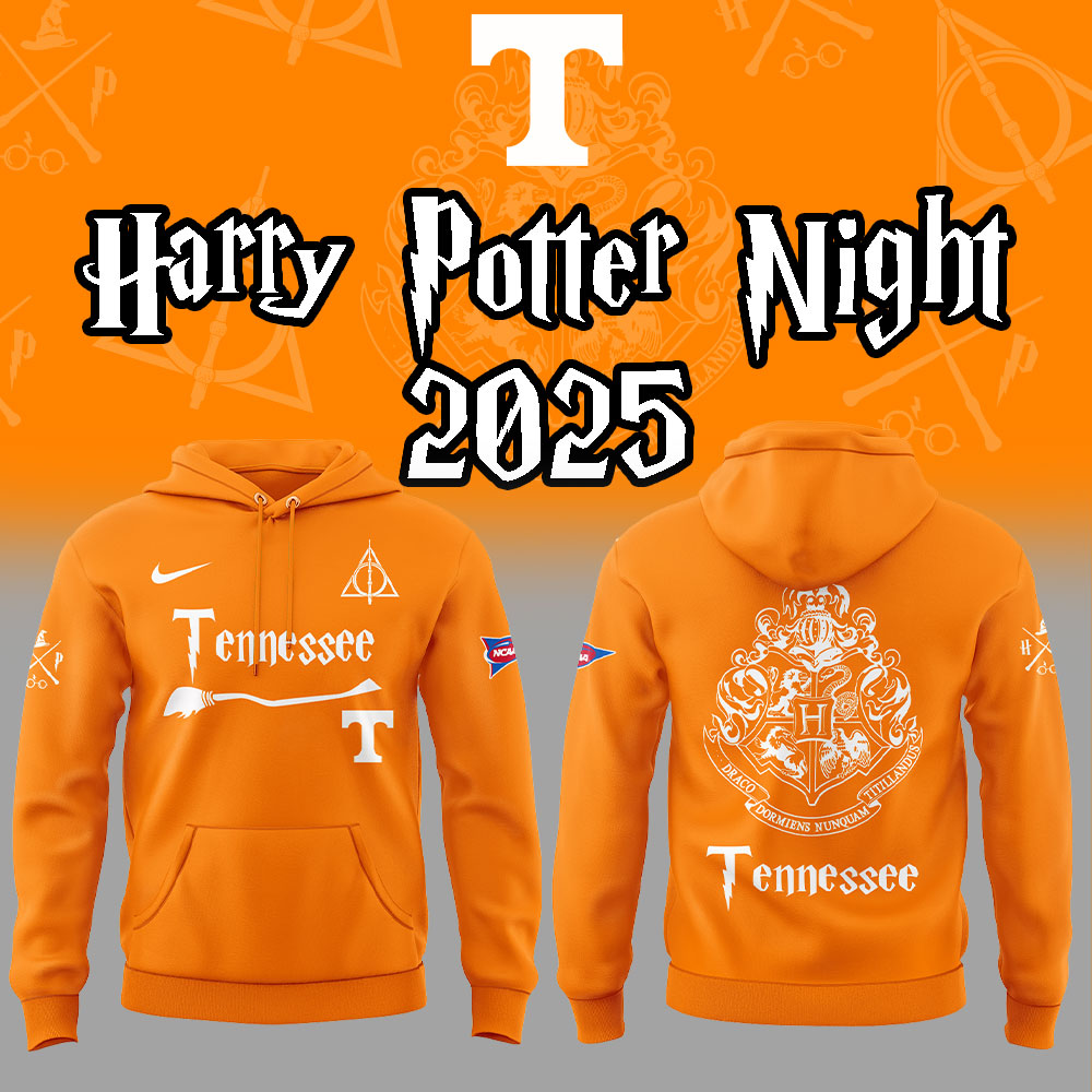 Limited Edition Tennessee Football x Harry Potter 2025 Hoodie