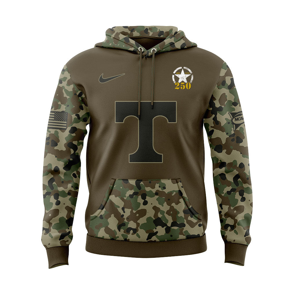 Limited Edition Tennessee Football U.S. Army’s 250th Celebration Hoodie