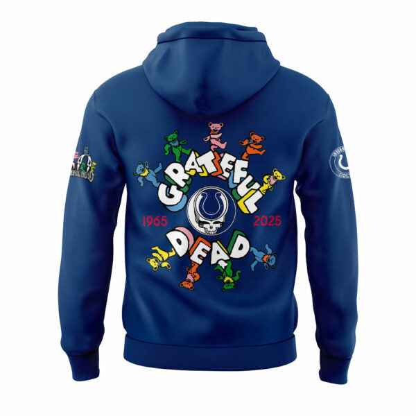 Limited Edition I Colts 60th Anniversary Grateful Dead Hoodie