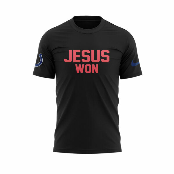 Limited Edition I Colts x Jesus Won Tshirt