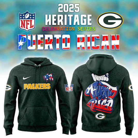 GB.Packers Puerto Rico Heritage New Combo Hoodie