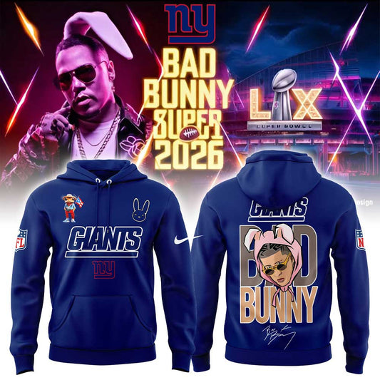 NY.Giants x Bad Bunny Super Bowl 2026 Combo Hoodie V2
