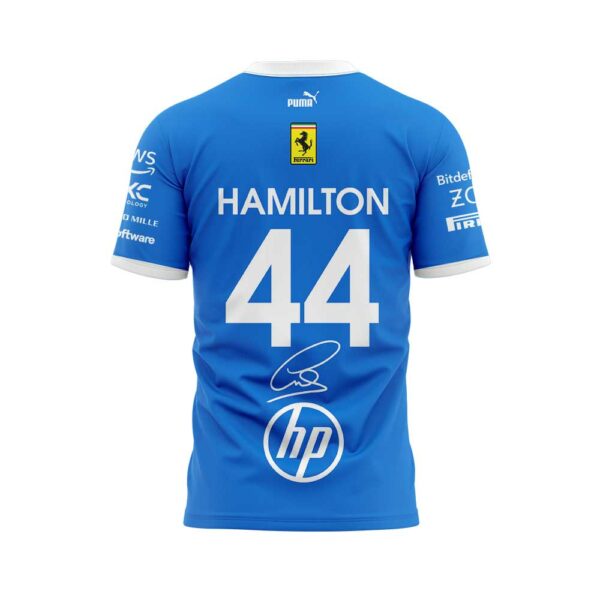 Scuderia Ferrari HP Puma 2025 Monza Limited Edition Lewis Signature 44 Shirt