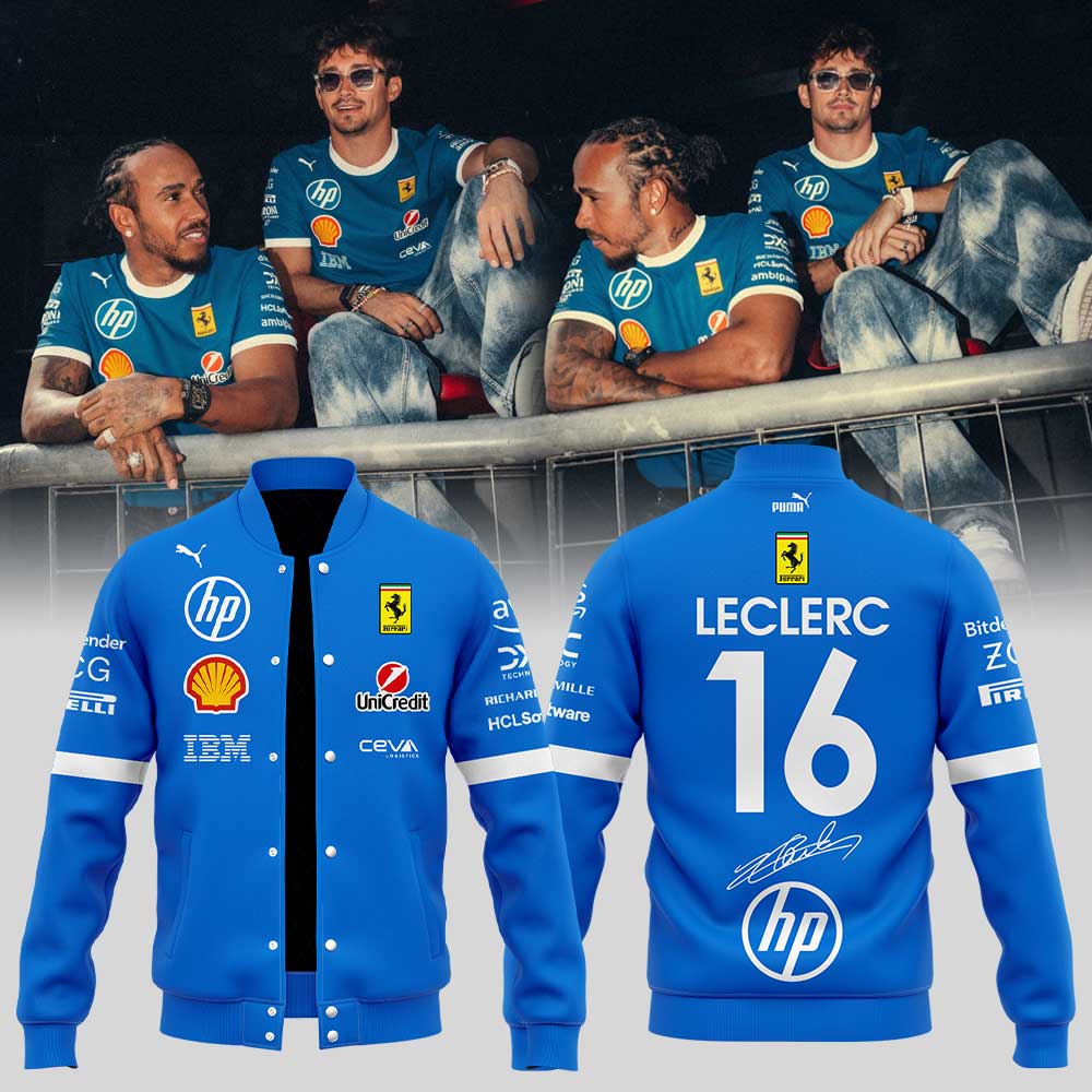 Scuderia Ferrari HP Puma 2025 Monza Limited Edition Charles Signature 16 Jacket