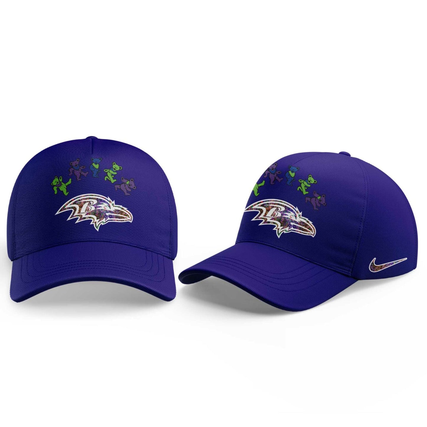 Baltimore Ravens Grateful Dead Night Combo Tshirt