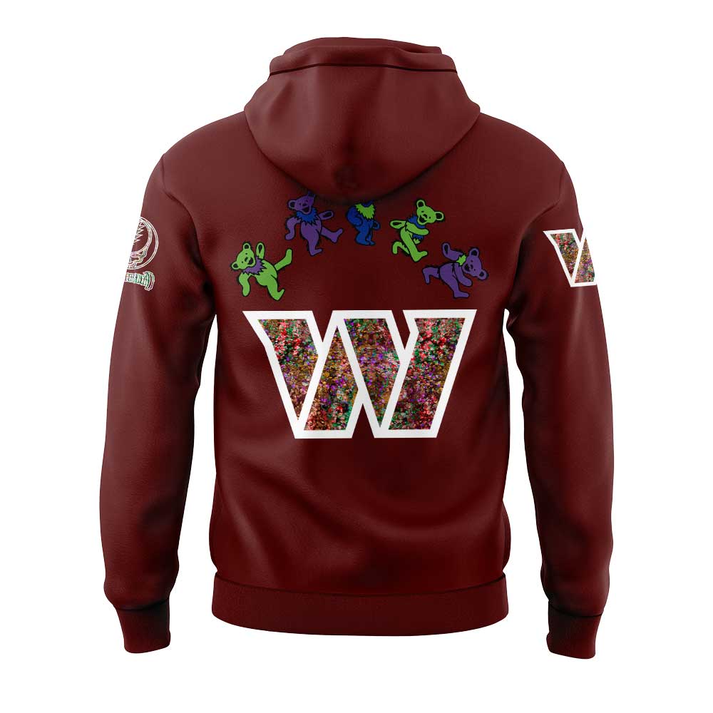 Washington Commanders Grateful Dead Night 2025 Limited Edition Hoodie