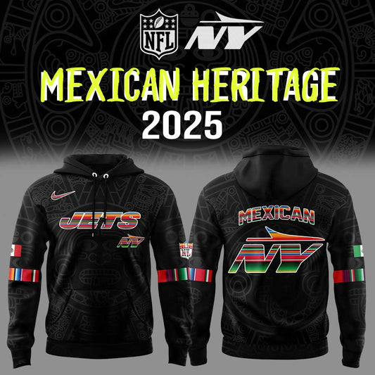 New York Jets Mexican Heritage Combo Hoodie