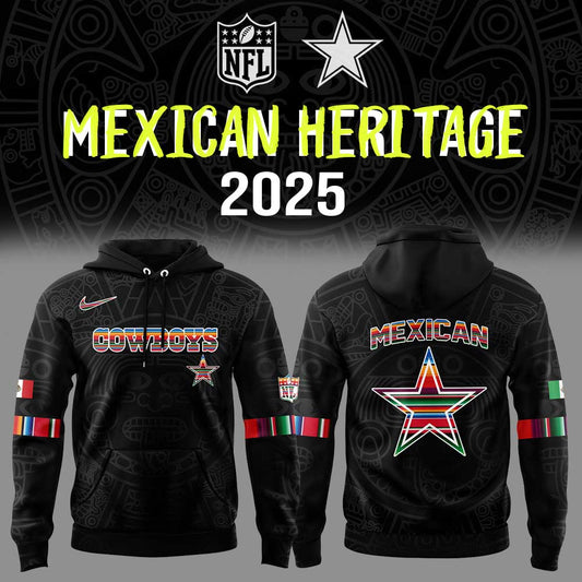 Dallas Cowboys Mexican Heritage Combo Hoodie