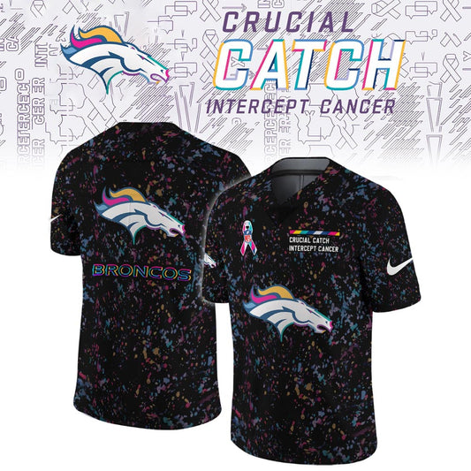 Denver Broncos Crucial Catch Limited Football Jersey
